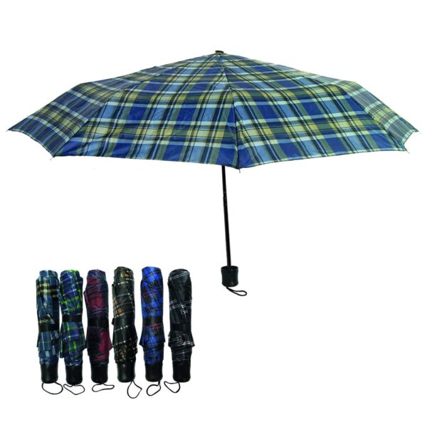 Ομπρέλα Βροχής Σπαστή Κλασσική ø95cm 4teen4ty 401126