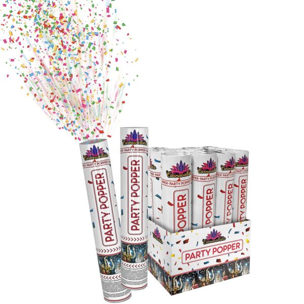 Χαρτοπόλεμος Μπαμ Μικρός Party Popper (25g Γέμιση) 30cm Carnavalista 232082