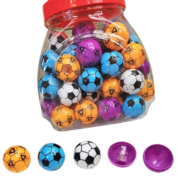 Ξύστρα Βαρελάκι Σχέδιο Μπάλα Φ3cm JustNote 702691