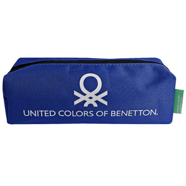 Κασετίνα Μπλε United Colors of Benetton 20x6cm Benetton 1015F-9306B