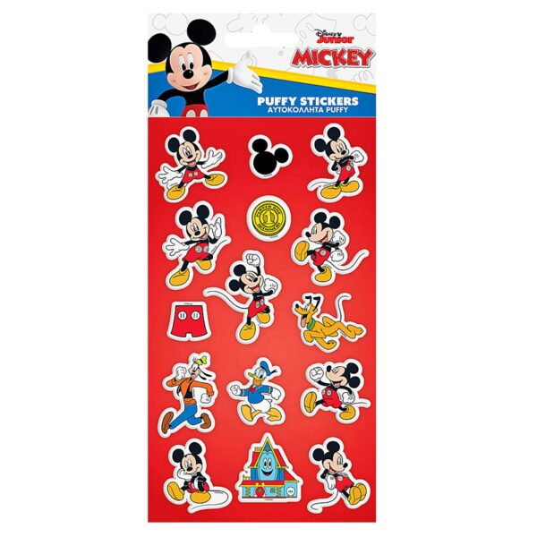 Αυτοκόλλητα Puffy Mickey 22x10cm Disney 000562874