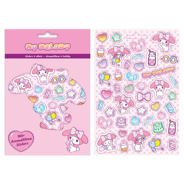 Μπλοκ με 300 Αυτοκόλλητα my Melody 21,5x14,5cm My Melody 000490203