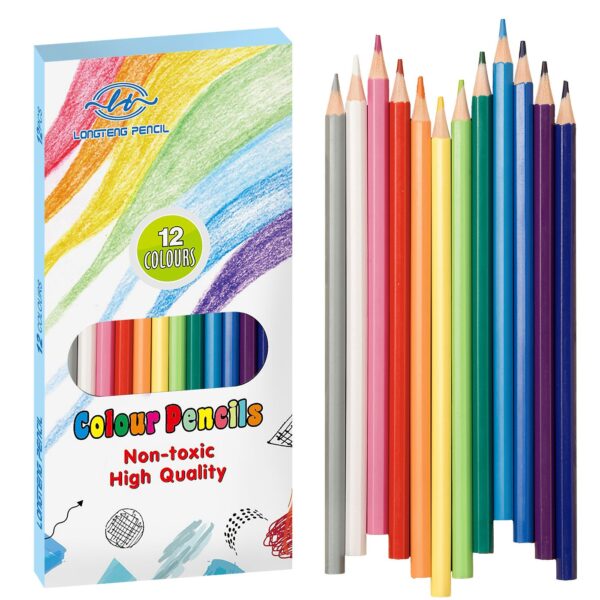 Ξυλομπογιές σετ=12 Χρώματα  JustNote 80169