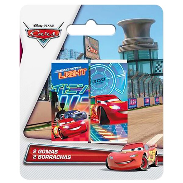 Γόμες Cars σετ=2 τεμ  Disney