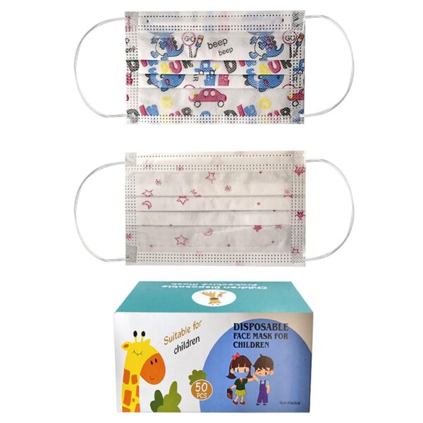 Μάσκα Παιδική με Σχέδια (φπα24%) 140x95mm 4teen4ty 27220