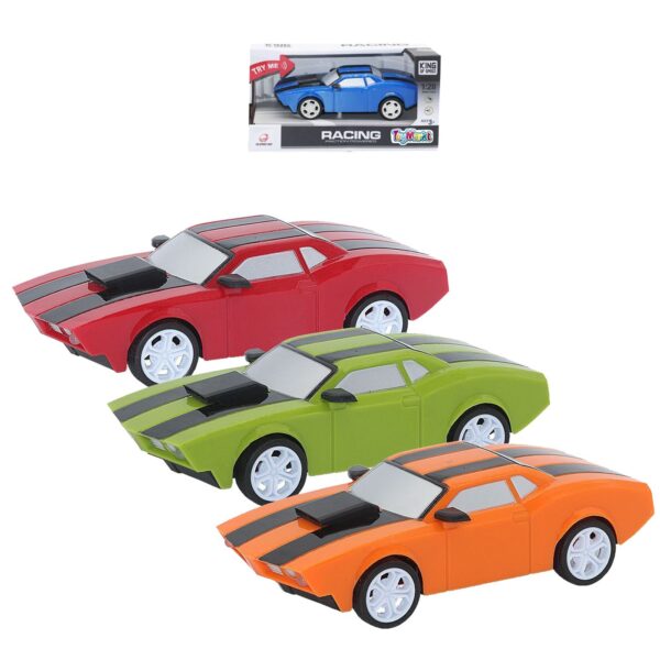 Αυτοκίνητο Racing Friction με φως + ήχο 22x11x9cm ToyMarkt 902239
