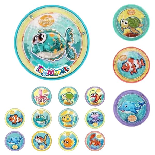 Παιχνίδι Χειρός Ισορροπία με Μπίλιες Ψαράκι 9cm ToyMarkt 913230