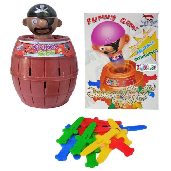 Πειρατής-Βαρελάκι με Σπαθιά-Κουμπαράς 9x13x9cm ToyMarkt 913304