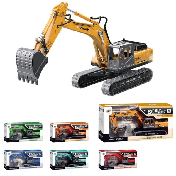 Ερπυστριοφόρο Εκσκαφέας Free Wheels 24x12x7cm ToyMarkt 913566