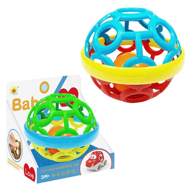 Μπεμπέ Μπάλα-Κουδουνίστρα 12cm 12x12x10cm ToyMarkt 941127