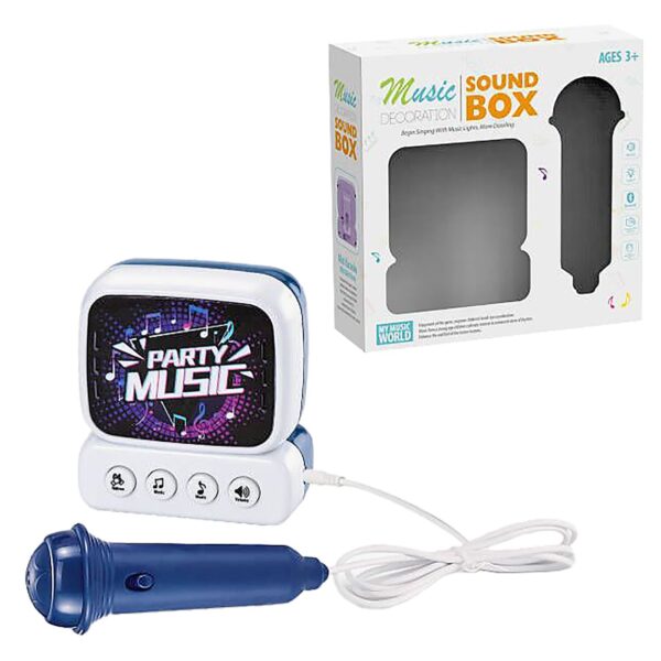 Μουσικό Κουτί-Καραόκε 17x17x5cm ToyMarkt 96179