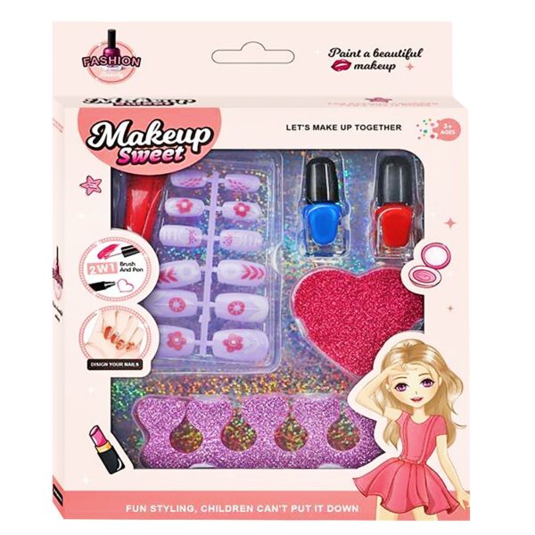 Σετ Νυχιών Make up Sweet 16x21x3cm ToyMarkt 971297