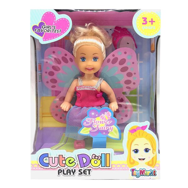 Κούκλα 12cm Νεράιδα 12x16x4cm ToyMarkt 98221