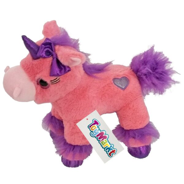 Μονόκερως ροζ 26cm ToyMarkt 99494