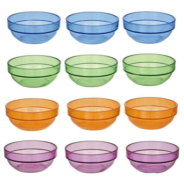 Μπωλάκια για Σάλτσες σετ=3τεμ Μπωλάκι=ø7,5x3cm Homie 1002010