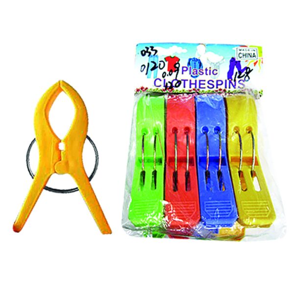 Μανταλάκια Μεγάλα πακ=4 τεμ 12cm Homie 101464