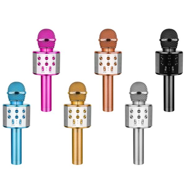 Μικρόφωνο με Ενσωματομένο Ηχείο Bluetooth 23x8cm Homie 108520