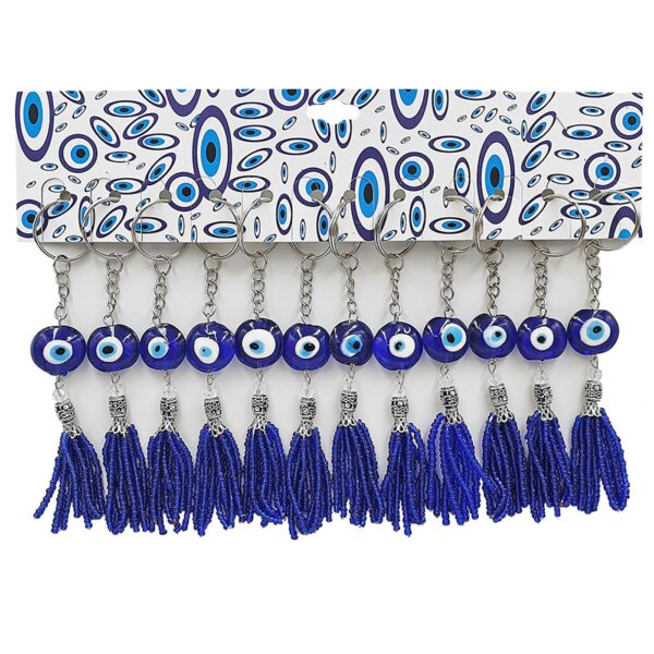 Μπρελόκ Μάτια Γυάλινα-Κρόσια ø2,2cm Y:14cm Homie 116364