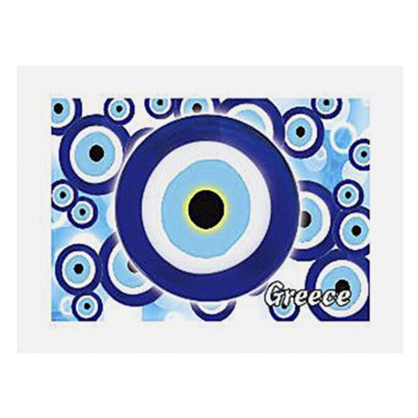 Μαγνητάκι Ματάκια Γούρι 8x5,5cm Homie 116758