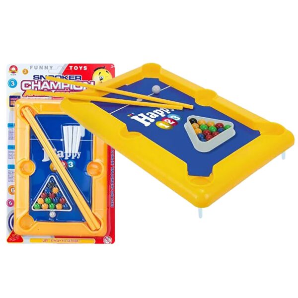 Μπιλιάρδο Μίνι σε Καρτέλα 15x25x2cm ToyMarkt 913650