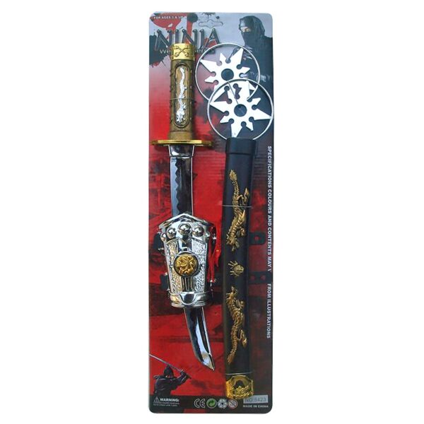 Σετ Νίντζα 5τεμ 50x15cm Carnavalista 232169