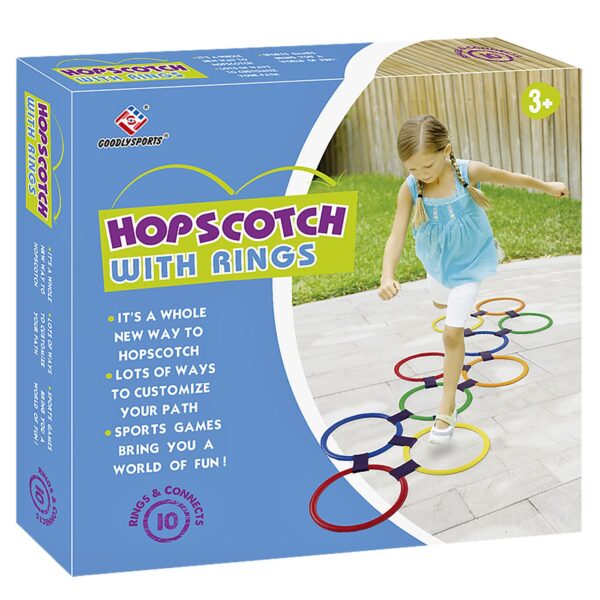 Παιχνίδι Κουτσό με Κρίκους 28x28x5cm ToyMarkt 913562