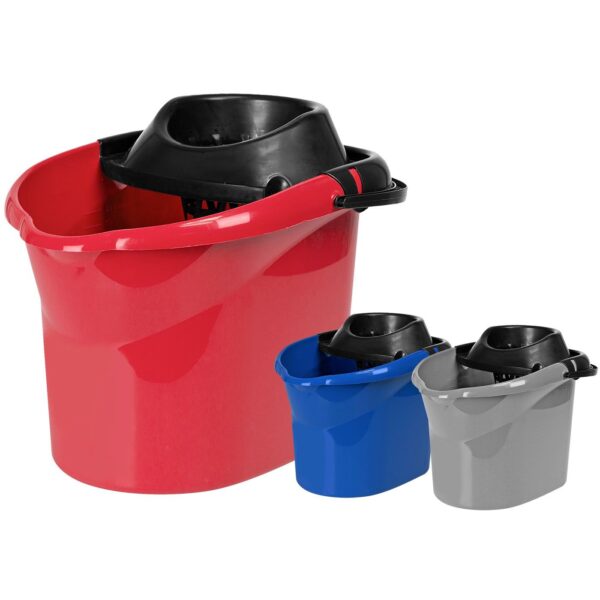 Κουβάς Σφουγγαρίσματος με Στίφτη 15lt Viosarp