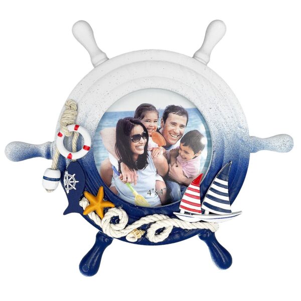 Τιμόνι-Κορνίζα Ξύλινη ø23cm Homie 322032