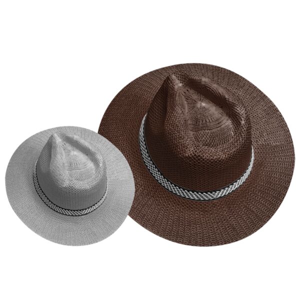 Καπέλο Μονόχρωμο Υφασμάτινη Πλέξη Ενηλίκων ø36cm SummerTiempo 622488