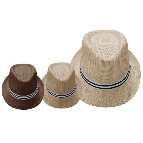 Καπέλο Καβουράκι Μονόχρωμο με Κορδέλα ø29cm SummerTiempo 622755