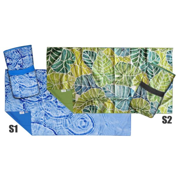 Πετσέτα Θαλάσσης Τυπωμένη Suede Μικροίνες 85x160cm ~245gr SummerTiempo 622960