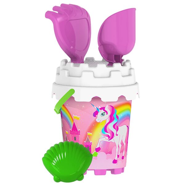 Κουβαδάκι Μονόκερος φ14cm σετ=5 τεμ Φ14cm SummerTiempo 622991