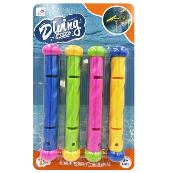 Παιχνίδι Πισίνας Φλογέρες Σετ=4τεμ. 27x17cm SummerTiempo 623221