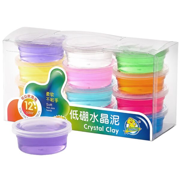 Χλαπάτσα Slime σε Βαζάκι Διάφανο ~40g ToyMarkt 913734