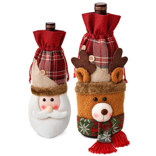 Θήκη Κρασιού με 3D Άγιο 32cm Xmasfest 1133953