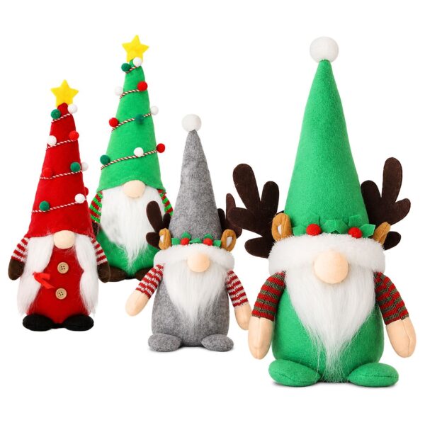 Φιγούρα Διακοσμητική Gnome Ριγέ Μανίκια 31cm Xmasfest 1134197